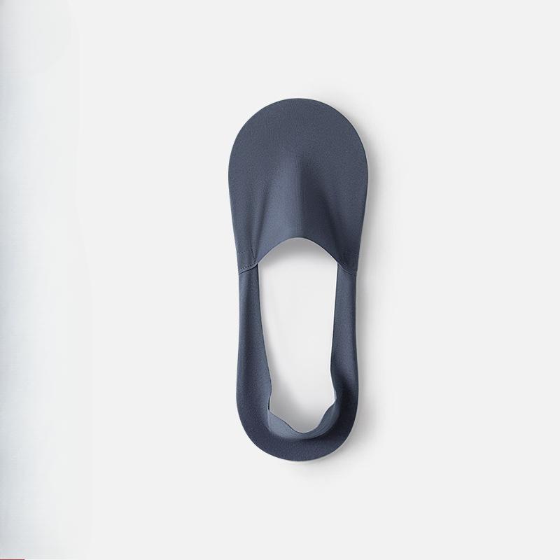 Male Spring and Summer Silicone Safety Antibacterial Anti Slip Anti Pilling Invisible Socks
