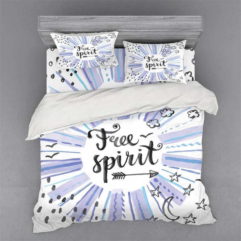 Adventure Duvet Cover Marine Theme Adventure Motivational Words Bedding Set With Pillowcase Full King For Kids Adults Room Decor
