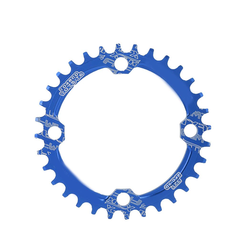 FMFXTR Bike Chainring Bicycle Narrow Wide 104 BCD 32T Round Chainring for Mountain Bike BicycleBlue