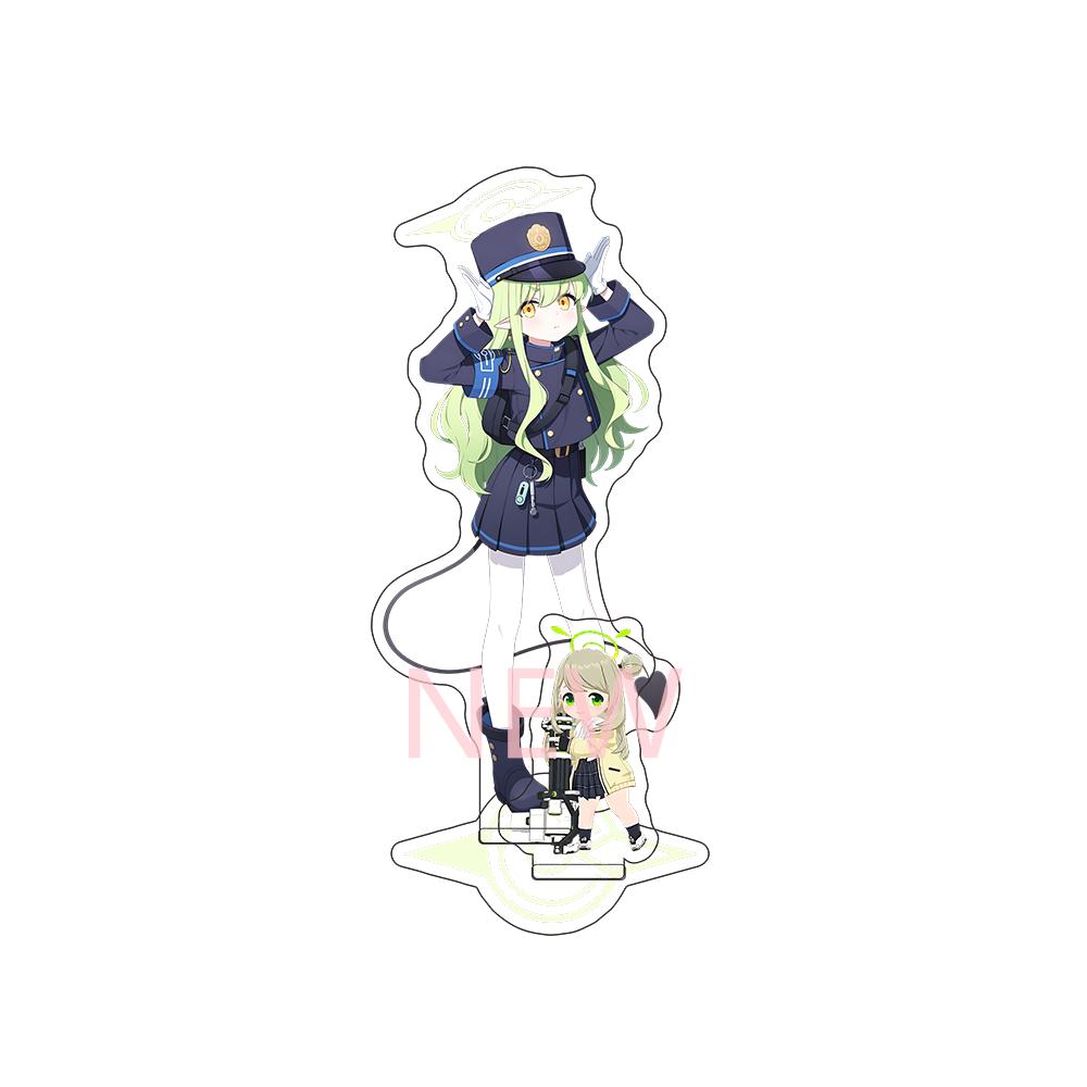 In stock Anime The Animation Blue Archive Sorasaki Hina Acrylic Stand Model Plate Game Related Figure Decoration Souvenir Gift 15 cm