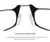 Clip-On Frameless Reading Glasses for Men: Personalized, Fashionable, and Mobile-Friendly.