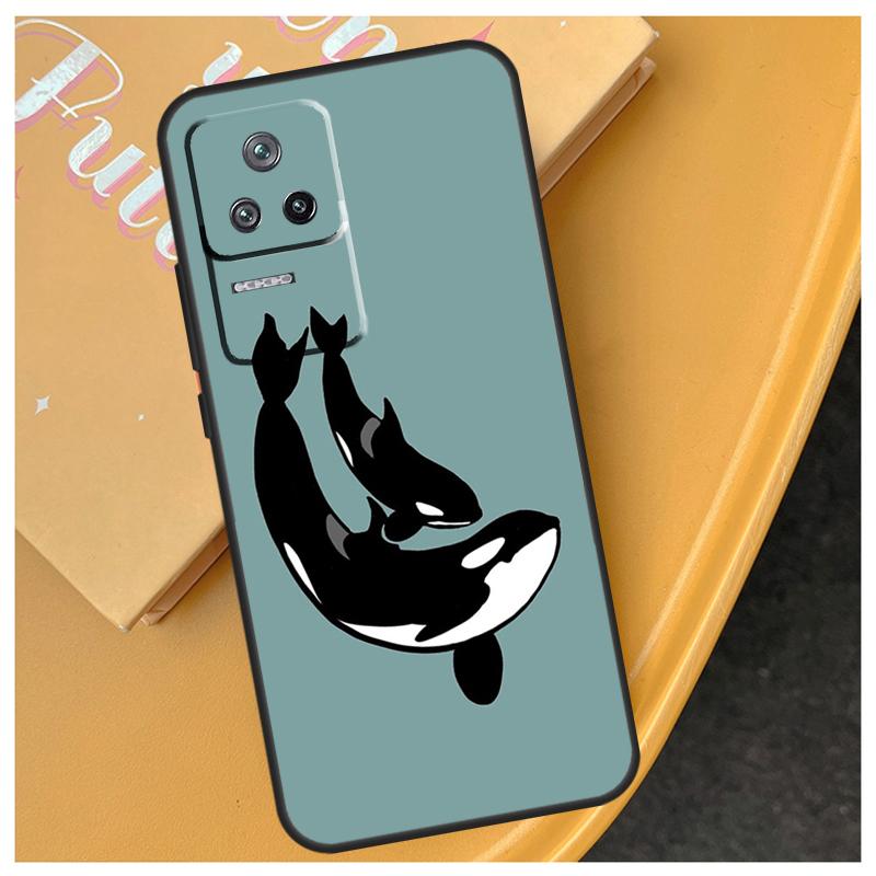 Killer Whale Funda For Xiaomi 17 Pro Max 15 14 Ultra 13T 14T 15T POCO X7 Pro X5 X6 F5 F6 F7 F8 Ultra Case