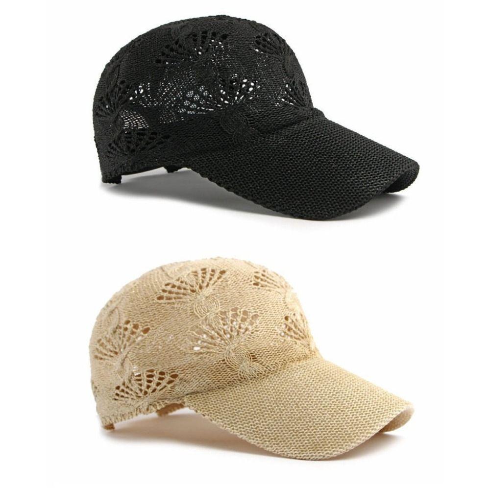 Adjustable Hollow Baseball Cap Retro Adjustable Cap Versatile Mesh Hat  Summer Season