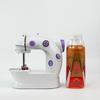 202 Electric Mini Desktop Sewing Machine with Micro Foot Pedal for Thick Fabrics