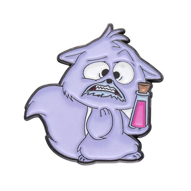 

Brooches Animal Playful Delightful Metal Pins With Vibrant Painted Designs Collectors For