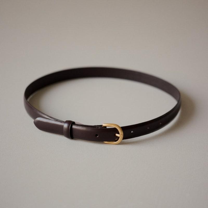 

РЕМЕНЬ COLIZET Claire из итальянской кожи (Золотой/Черный, Коричневый) brown