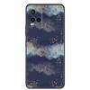 Marble Case For Vivo Y33s Silicone TPU Soft Phone Fashion Cover For Vivo Y33 S Case V2109 Funda Luxury Shockproof Cartoon Coque