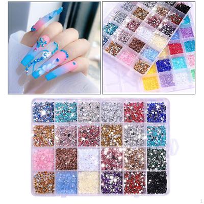 3500Pcs Rhinestones Flat Bottom for Body Cases