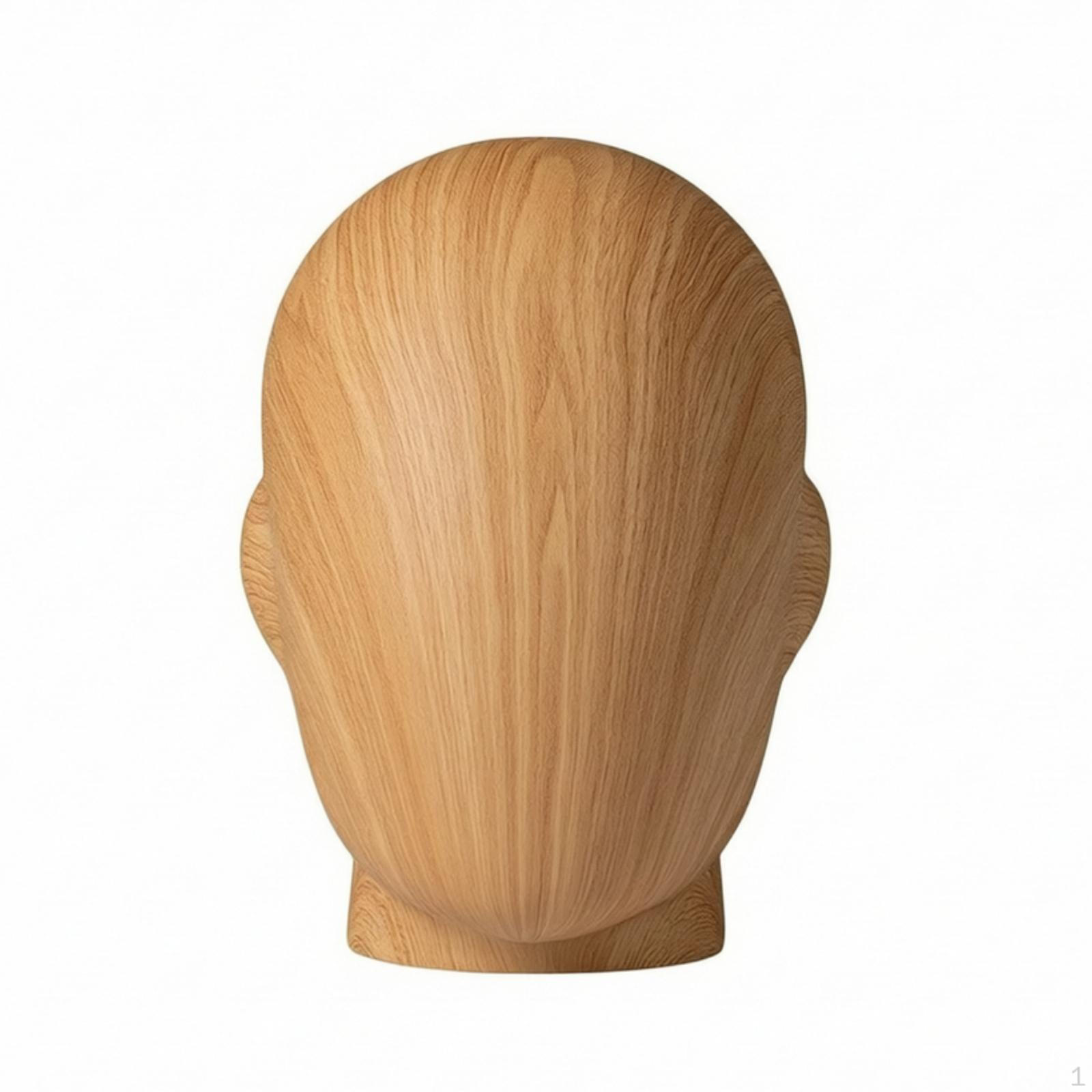 Mannequin Head Stand Tabletop with Wooden