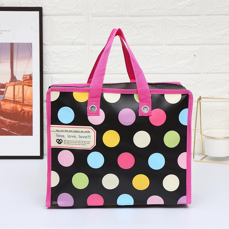 Colorful Cartoon Folding Non-Woven Tote Bag - Fashionable, Portable Gift/Shopping Bag