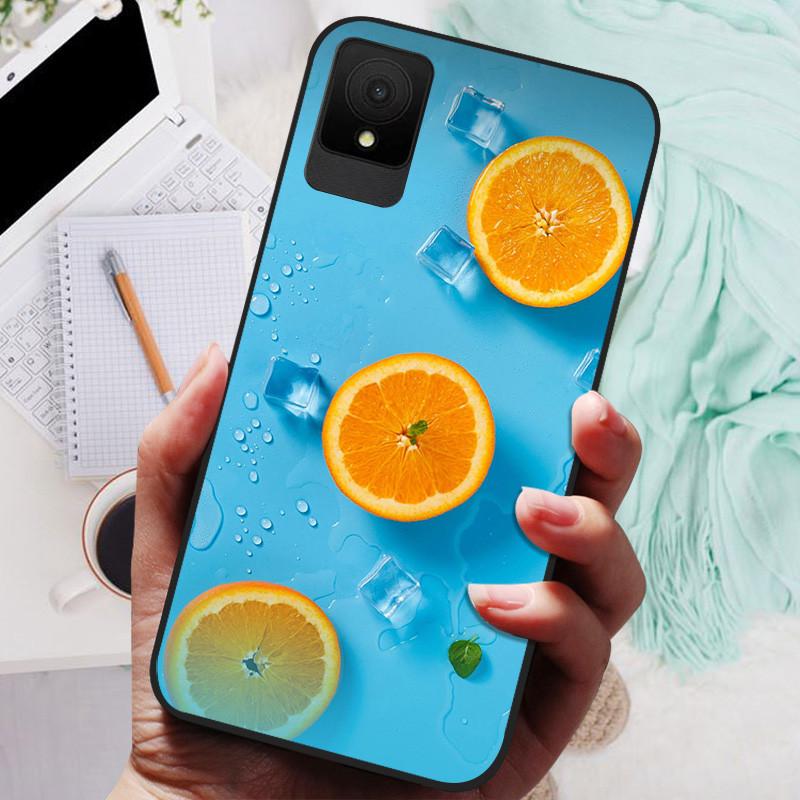 for TCL 502 Case Soft TPU Silicone Phone Covers for TCL 501 503 Case Bumper TCL502 Shockproof Coque Cover Luxury Cute Cartoon