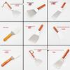 Teppanyaki Stainless Steel Cooking & Pancake Spatula - Versatile Shovel & Cake Tool