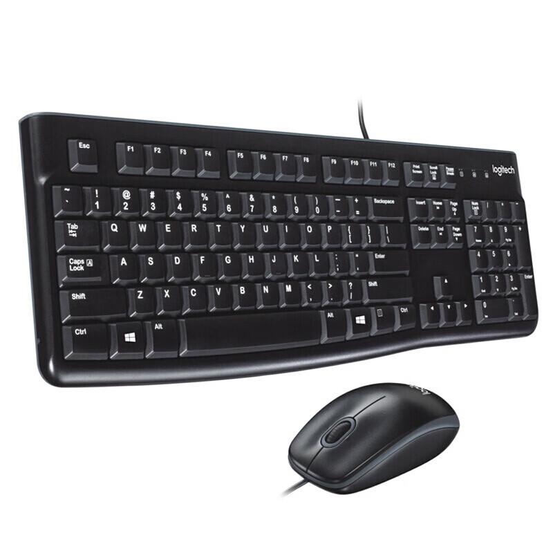 Logitech MK120 Wired Keyboard and Mouse Combo