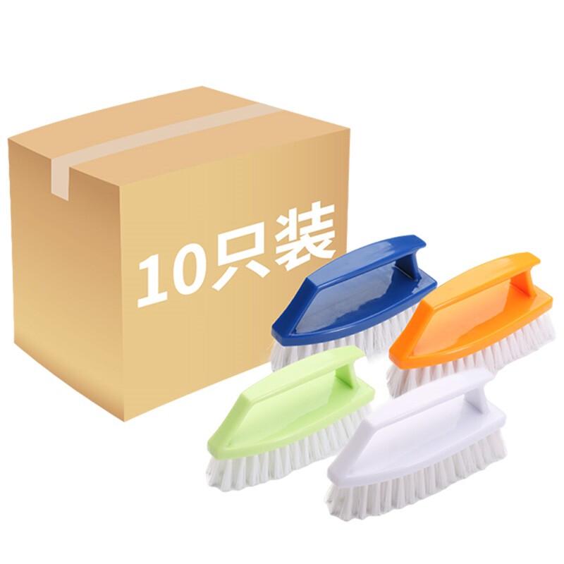 Multi-Purpose Hard Bristle Cleaning Brush - 10-Pack