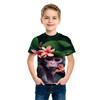 Children's Clothing T-Shirts for Boys Short Sleeve Boy Child Tee Shirt Girl Top 3D Monkey Print Funny Casual Kids Summer Clothes