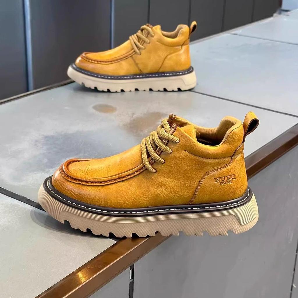 Fashion Men Casual Shoes Platform Non-slip Walking Sneakers Lightweight Male Running Shoes Breathable Sport Shoes Men Snow Boots