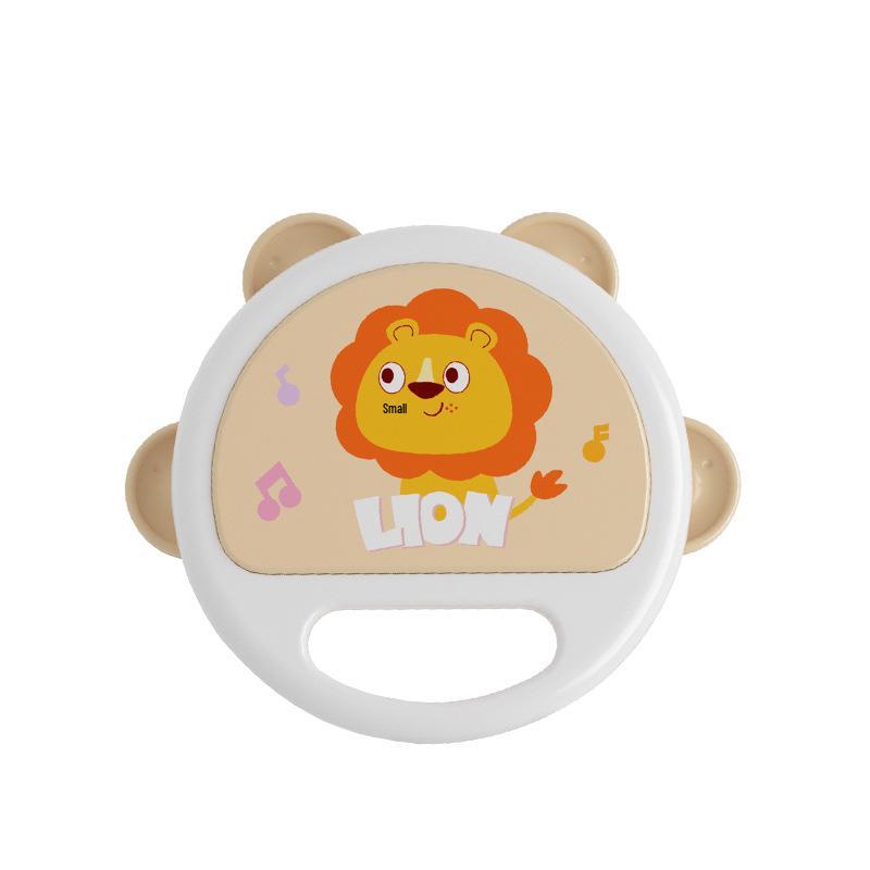 Newborn Educational Teething Rattle & Drum for Babies 0-1 Year