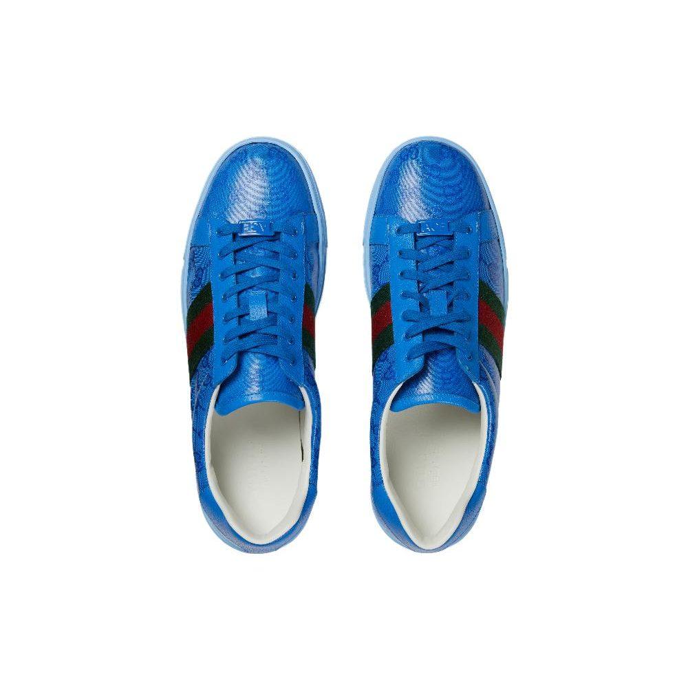 Gucci Ace 'GG Crystal Canvas - Blue' 760775 FACRF 4349