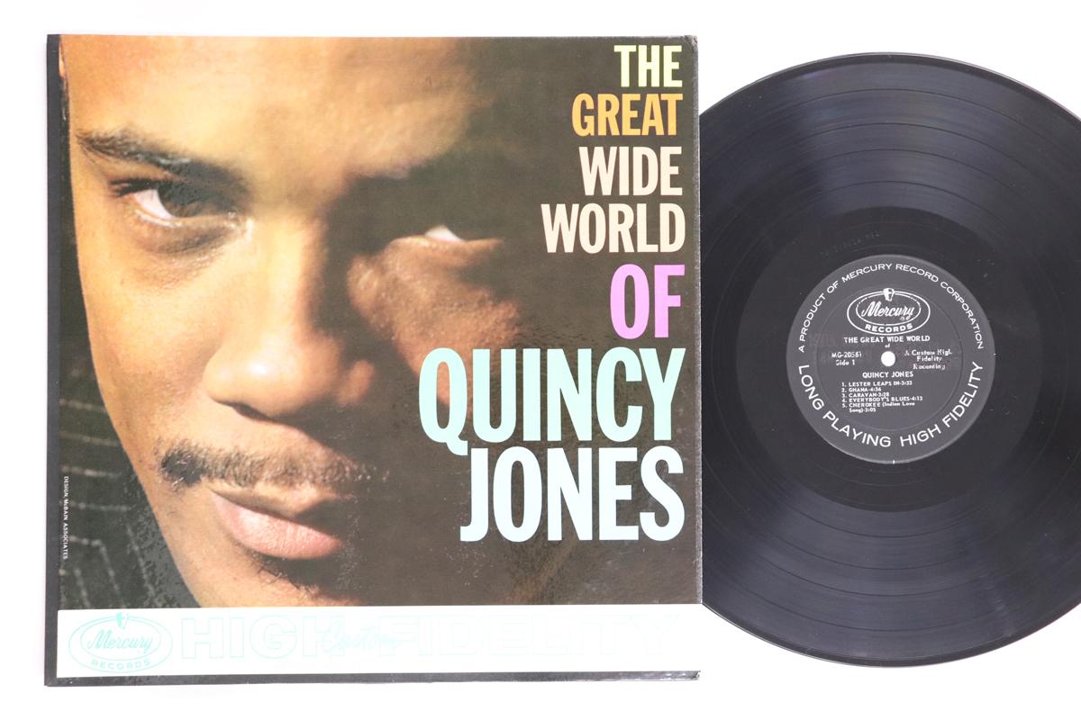 

LP Record QUINCY JONES - Great Wide World Of Quincy Jones MG20561 MERCURY 1959 US Jazz Used