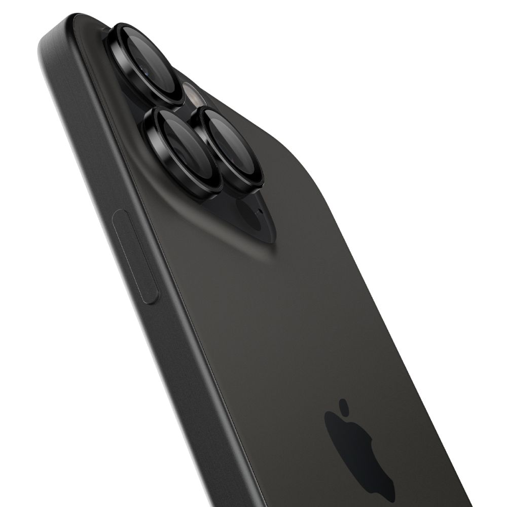 Spigen Optik Pro Glas.tr Ez Fit Camera Protector 2-Pack Iphone 14 Pro / Pro Max / 15 Pro / Pro Max / 16 Pro / Pro Max Black