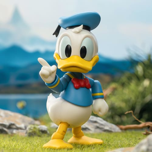 52TOYS 3.75' Series MICKEY AND FRIENDS "DONALD DUCK" 3.75-inch (approximately 10cm) Super Articulated Action Figure, Pre-painted PVC & ABS, Perfect Gi