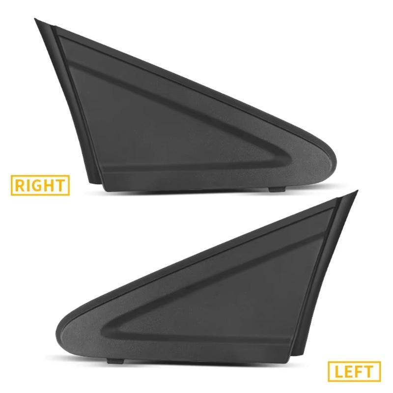 Car Window Triangle Trim Panel Window Corner Cover Right 75490-TR0-A01 Left 75495-TR3-A01 Easy to Use for  Automotives