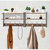 Space-Saving Solid Wood Decor Display Rack Solid Wood Entryway Key Holder  Living Room