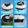 Cordless Pool Cleaner Robot IPX8 Waterproof Dual-Motor Strong Suction Self-Parking Automatic Pool Vacuum Cleaner