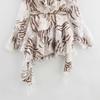 2025 Spring Women's European & American Casual Leopard Print Ruffle Dress