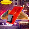 Solar Strobe Warning Light LED Lamp Rechargeable Night Safety Driving Solar Strobe Flashing Lights LED Chip Car Accessories
