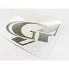Grazio & Co. G Symbol Decal Sticker B W70 Silver Die-Cut Car Emblem