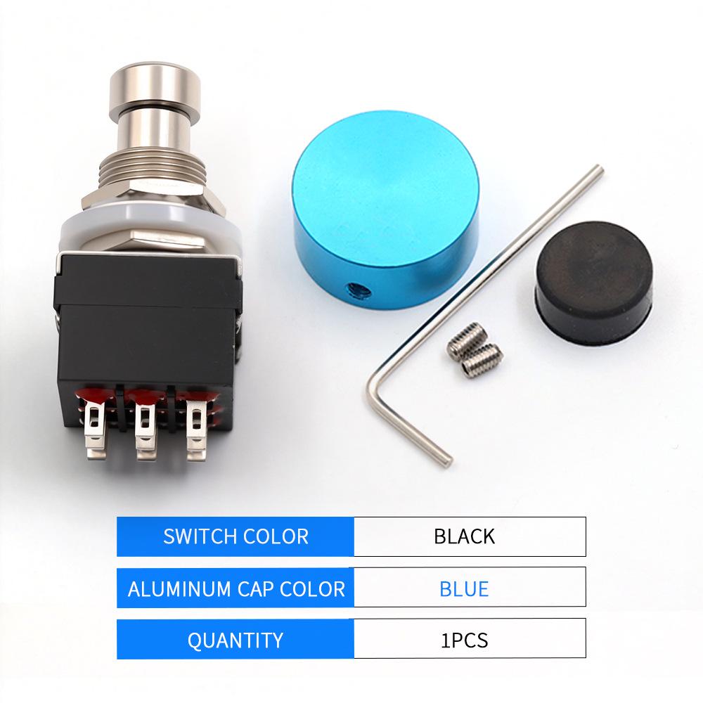 

Feilin Guitar Footswitch: 9-Pin Self-Resetting, Includes Accessories, Multiple Colors. синий