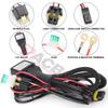 H4 Relay Wiring Harness Socket HID Xenon Lamp Connector Telescopic Lamp Control High Low Light Beam Line Group 1 Lead 2 Lamps