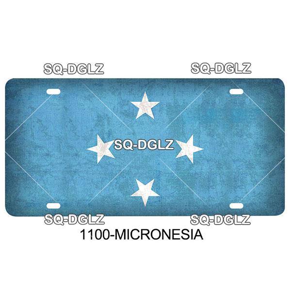 [SQ-DGLZ] M-P Country Flag 15x30cm Metal Sign Vintage Plaque Tin Sign Wall Decor For Bar Pakistan/Netherlands/Malaysia