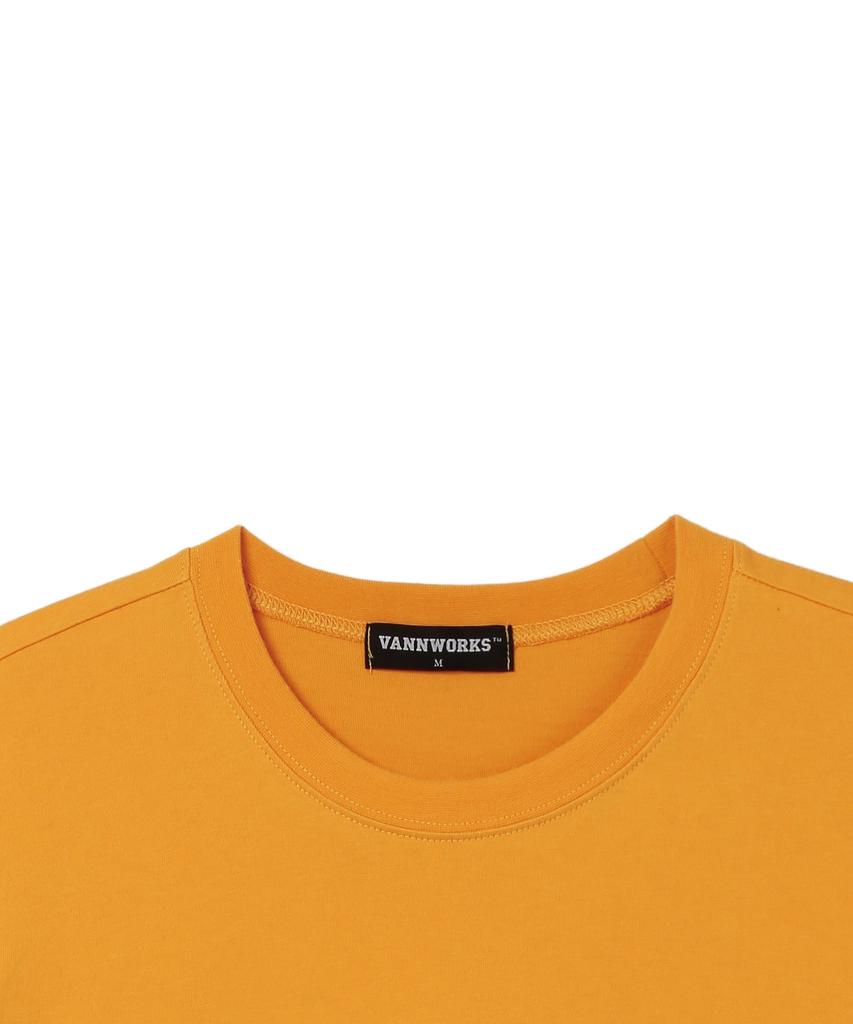 VANNWORKS Chi Chi Oversized Short Sleeve T-Shirt (Vndts243) Yellow/Black