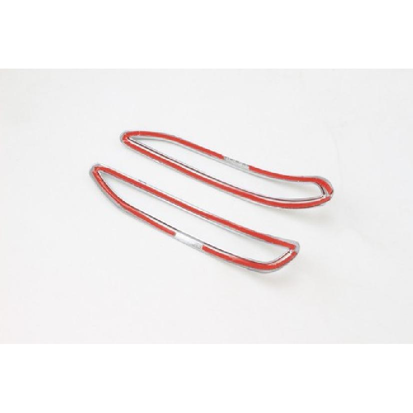 Rear Fog Light Frame Cover Trim For 2018- Chevrolet Chevy Equinox Chrome 2P