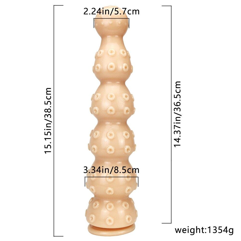 38CM Giant Dragon Dildo Strapon Adult Sex Toys Big Dick for Anal Plug Fisting BDSM Chastity Slave Penis Women Sex