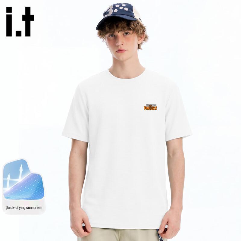 Fingercroxx IT Men s Cool-Touch UV Protection Short Sleeve T-Shirt L