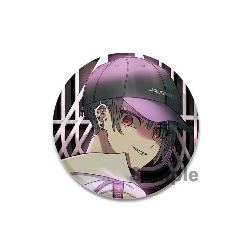 32/44/58 mm Milgram Brosje Haruka Yuno Cosplay Merker Emaljepinner for ryggsekk Klær Mote Smykker Tilbehør Gave