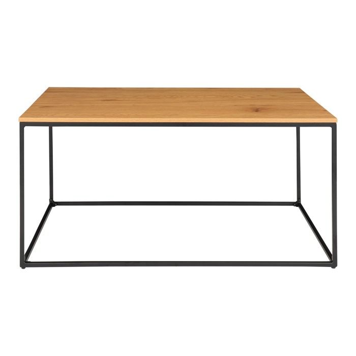 House Nordic Avery Coffee Table Oak and Black