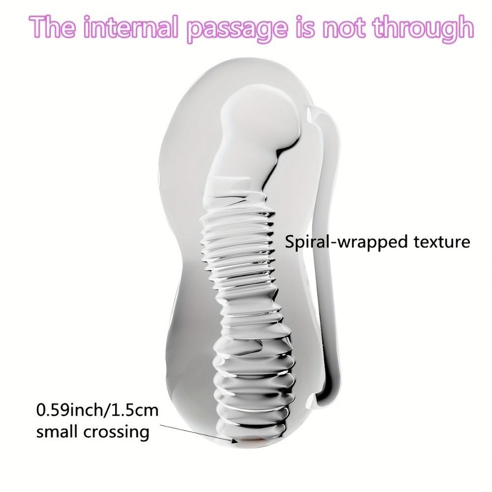 Soft Transparent Male Masturbator Sex Toy for Men Portable Pocket Vaginal Penis Training Cup Penis Stimulation Adults Beginner