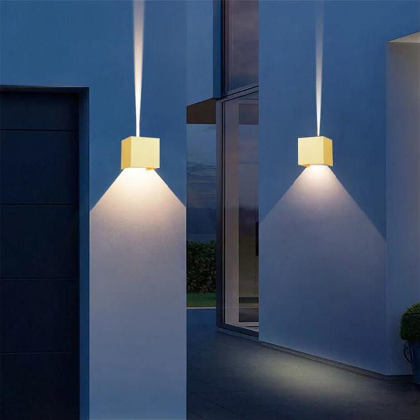 Modern LED Wall Lamp Waterproof Outdoor Up Down  IP65 Aluminum 12WLED Wall Light, Indoor Decorated Wall Sconce