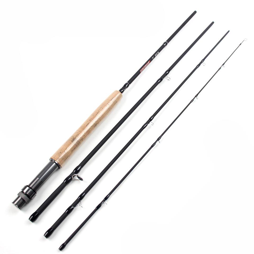 4-Section Carbon Fly Fishing Rod - Portable, Suitable for Lure Stream, European and American Style