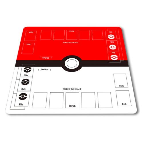ThreeSix Playmat, Simple Design, Card Game Mat, Non-Slip Rubber Mat, Easy To Turn, Easy To Roll, Waterproof Storage Bag Included, 60*60cm (A)