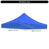 Multipurpose 3x3m Waterproof Sun Shelter Tent Cover Weather Resistant Oxford Fabric Outdoor Canopy For Party Gatherings 6XDE