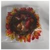 Autumn Harvest Wreath with Pumpkins & Maple Leaves