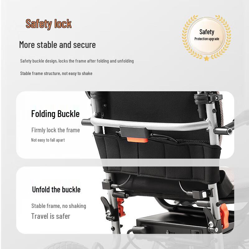 Yuwell D130EL Foldable Electric Wheelchair