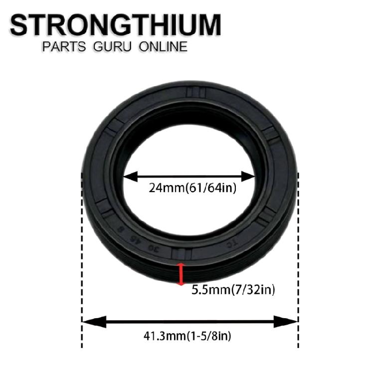 Oil Seal And Gasket Kit For Side Cover For Predator 212 212Cc 196Cc Engines 11381-ZH8-801 11381-ZE1-800 90601-ZE1-000