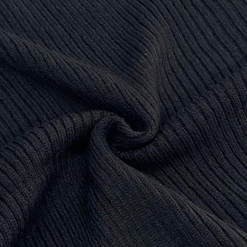 

New European American Long-sleeved Splicing Loose Knitted Sweater Dress Women L
