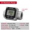 Digital Turbine Flow Meter Stainless Steel 1 1.5 2 Inch Electronic Water Urea Flowmeter with LCD Display Totalizer